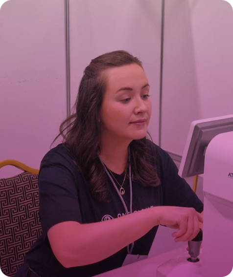 Volunteer Optometrist, Tara Broderick